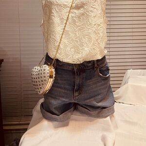 LOFT Denim Blue Women's Shorts